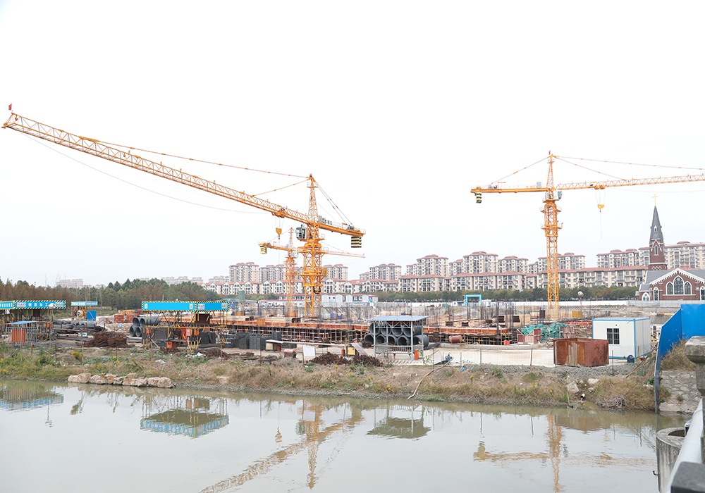 QTZ160 (6516、6020) TOPKIT CRANE 10TOR JIB Fad 60/65m