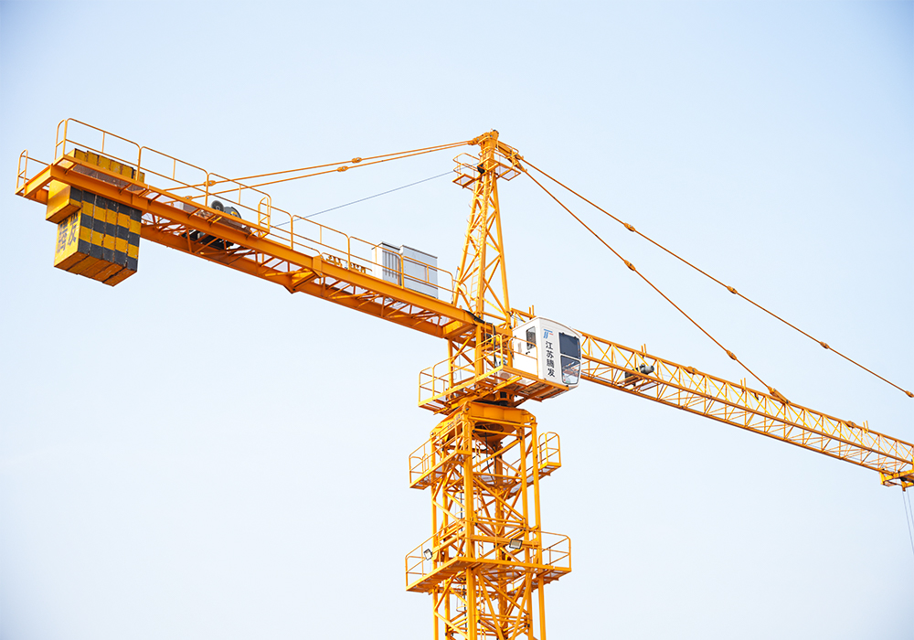 QTZ40 (4808) 4Ton Tógáil Dreapadóireachta Craein Topkit Tower Crane